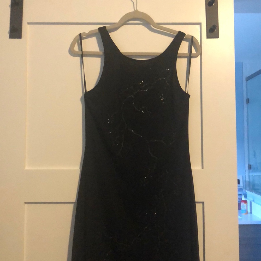 Laundry Floor Length Backless Dress